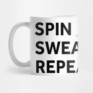 Spin Sweat Repeat Mug